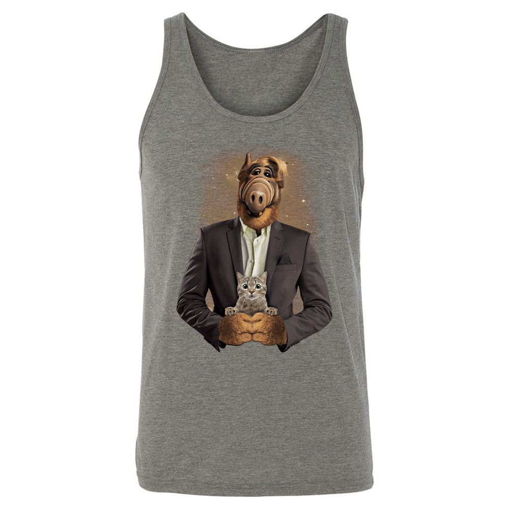 Unisex Jersey Tank - WNVZ1UY8 - Grey Triblend - 8
