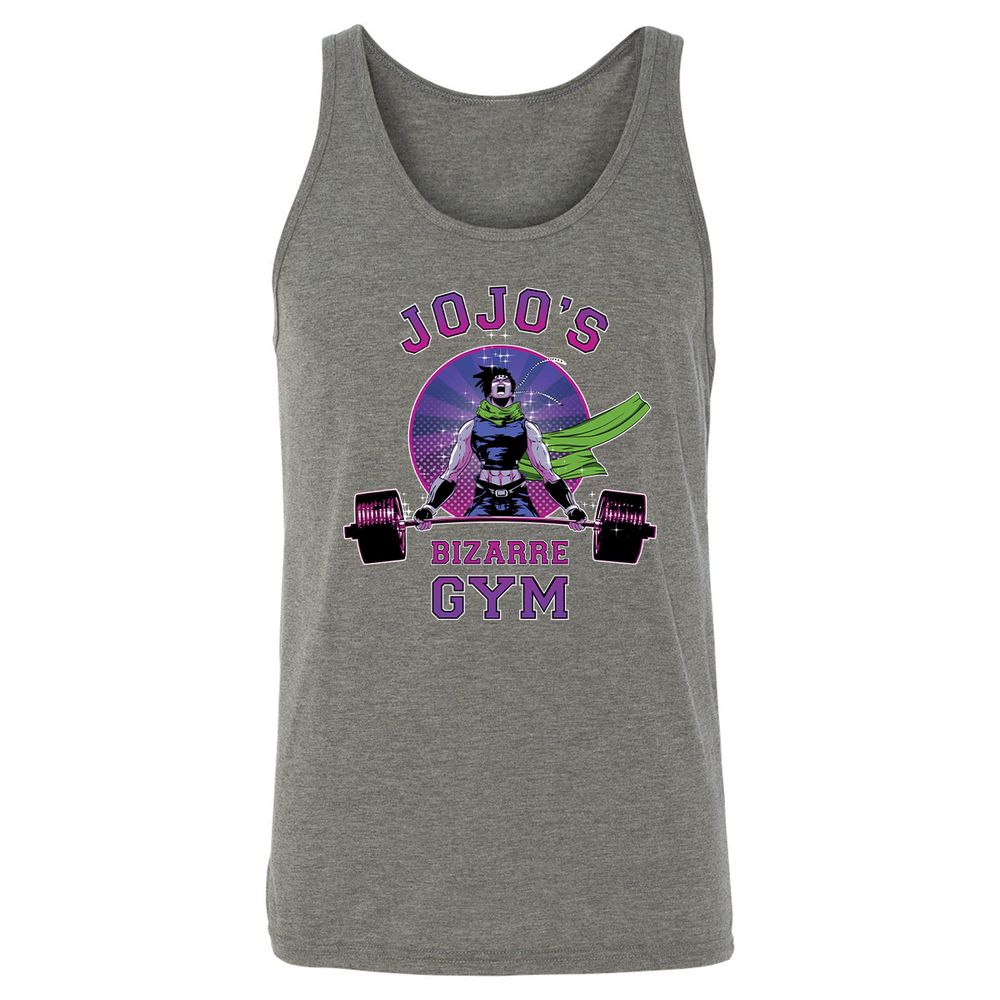 Unisex Jersey Tank - BDGU5AY5 - Grey Triblend - 8