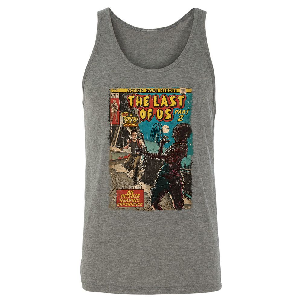Unisex Jersey Tank - 9P1EQX39 - Grey Triblend - 8