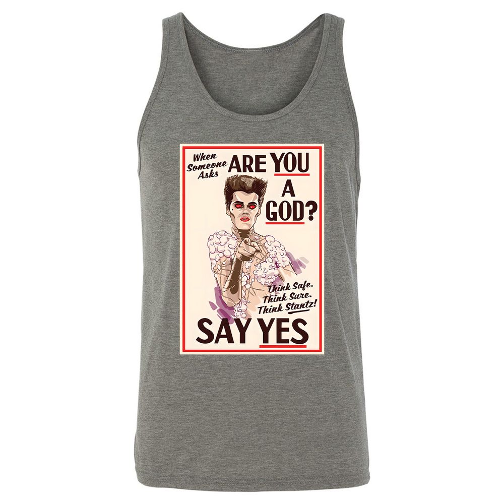 Unisex Jersey Tank - KDSMA3A2 - Grey Triblend - 8