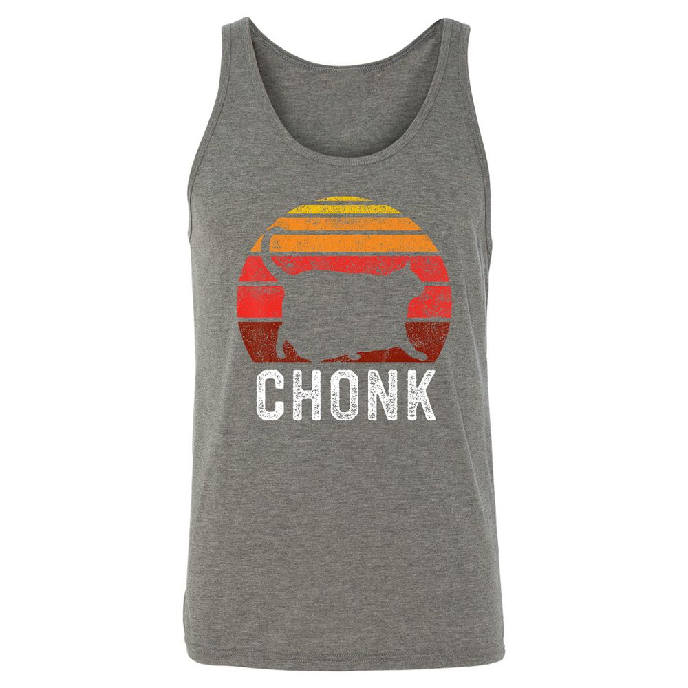 Unisex Jersey Tank - 4CPR61DH - Grey Triblend - 8