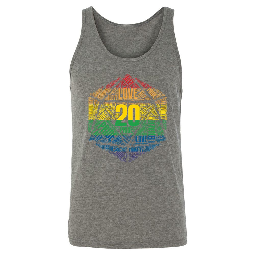 Unisex Jersey Tank - 5CAVNDHZ - Grey Triblend - 8
