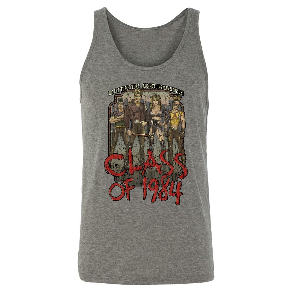 Unisex Jersey Tank - ZH4YLPSQ - Grey Triblend - 8