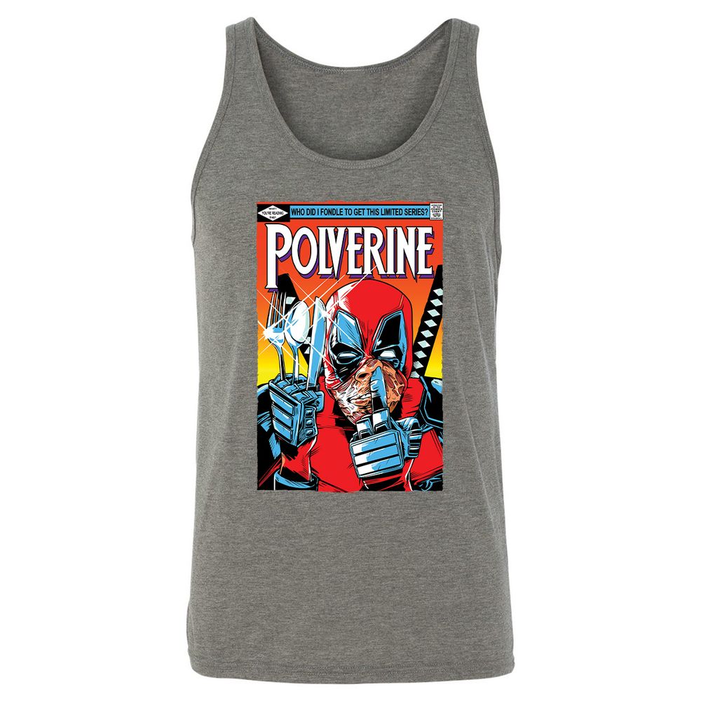 Unisex Jersey Tank - T3NXCVT9 - Grey Triblend - 8