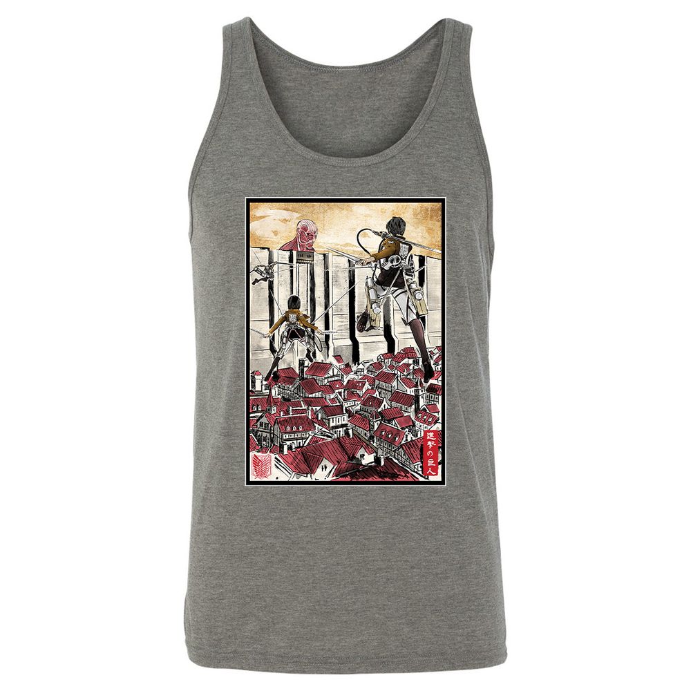 Unisex Jersey Tank - 17X46A1Q - Grey Triblend - 8