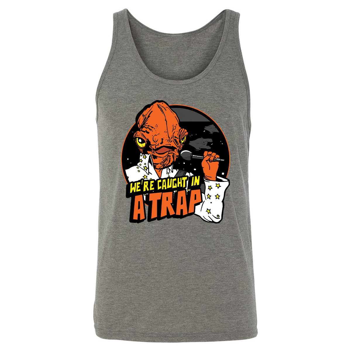 Unisex Jersey Tank - 9CEP1HJ8 - Grey Triblend - 8