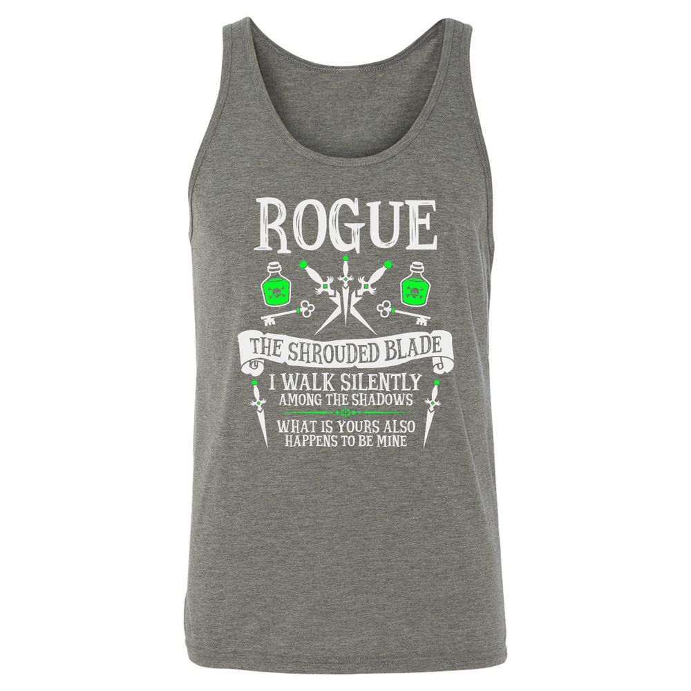 Unisex Jersey Tank - 5JQAMUDD - Grey Triblend - 8