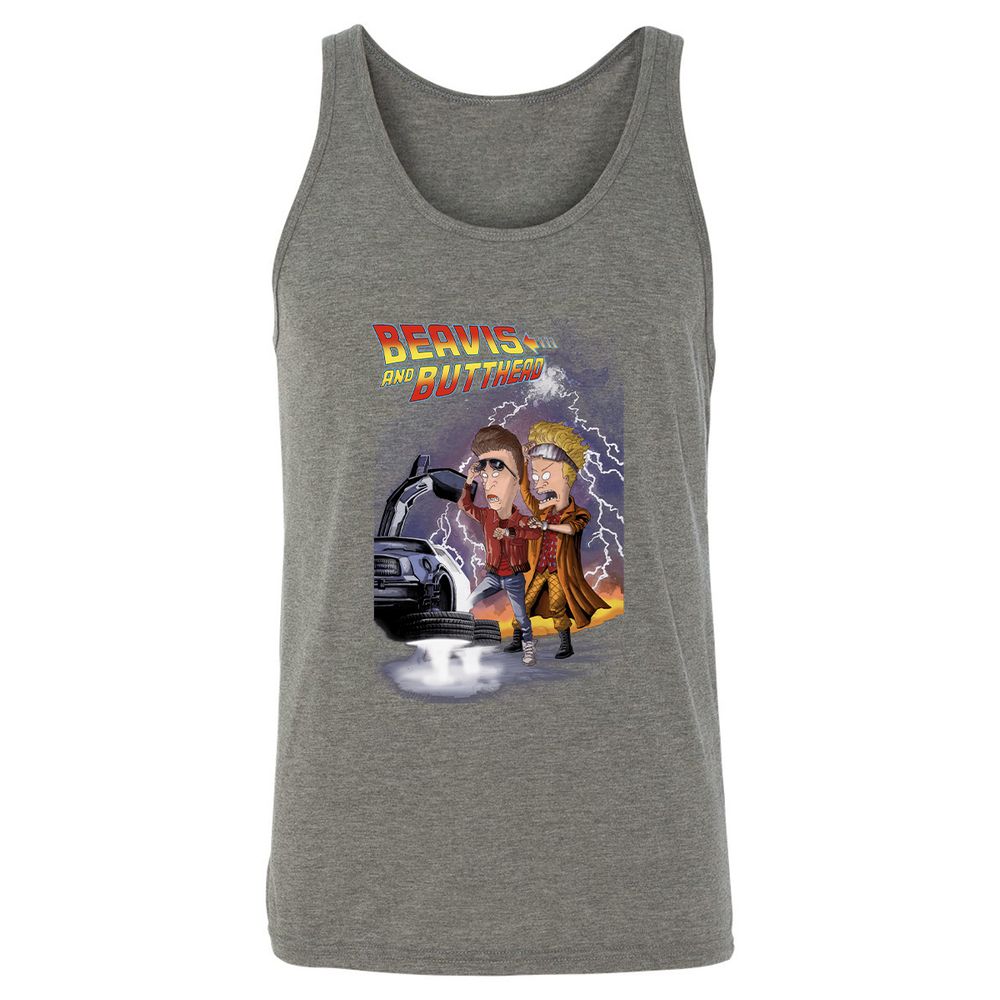 Unisex Jersey Tank - H1QBWYXV - Grey Triblend - 8