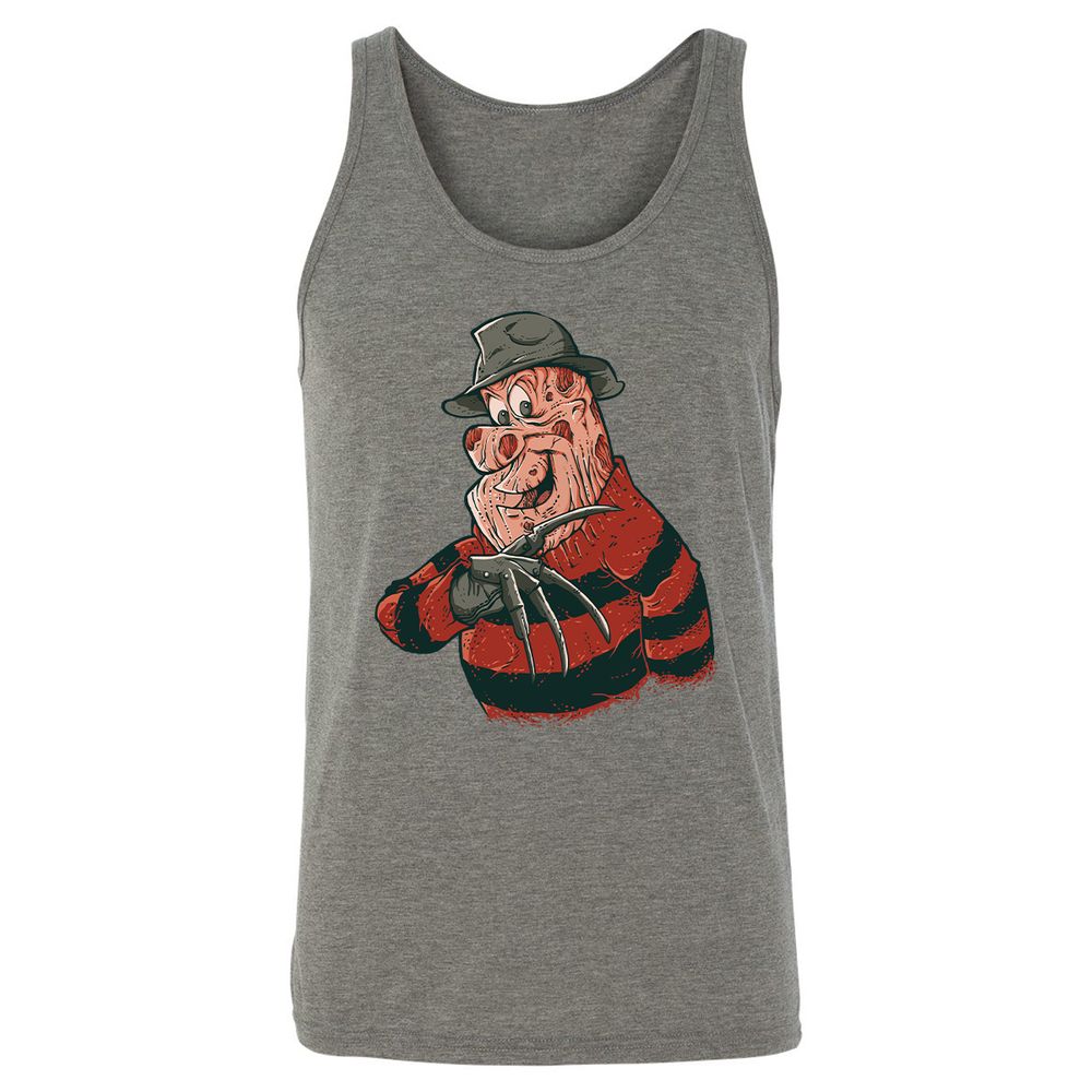 Unisex Jersey Tank - ZM7FQBTB - Grey Triblend - 8