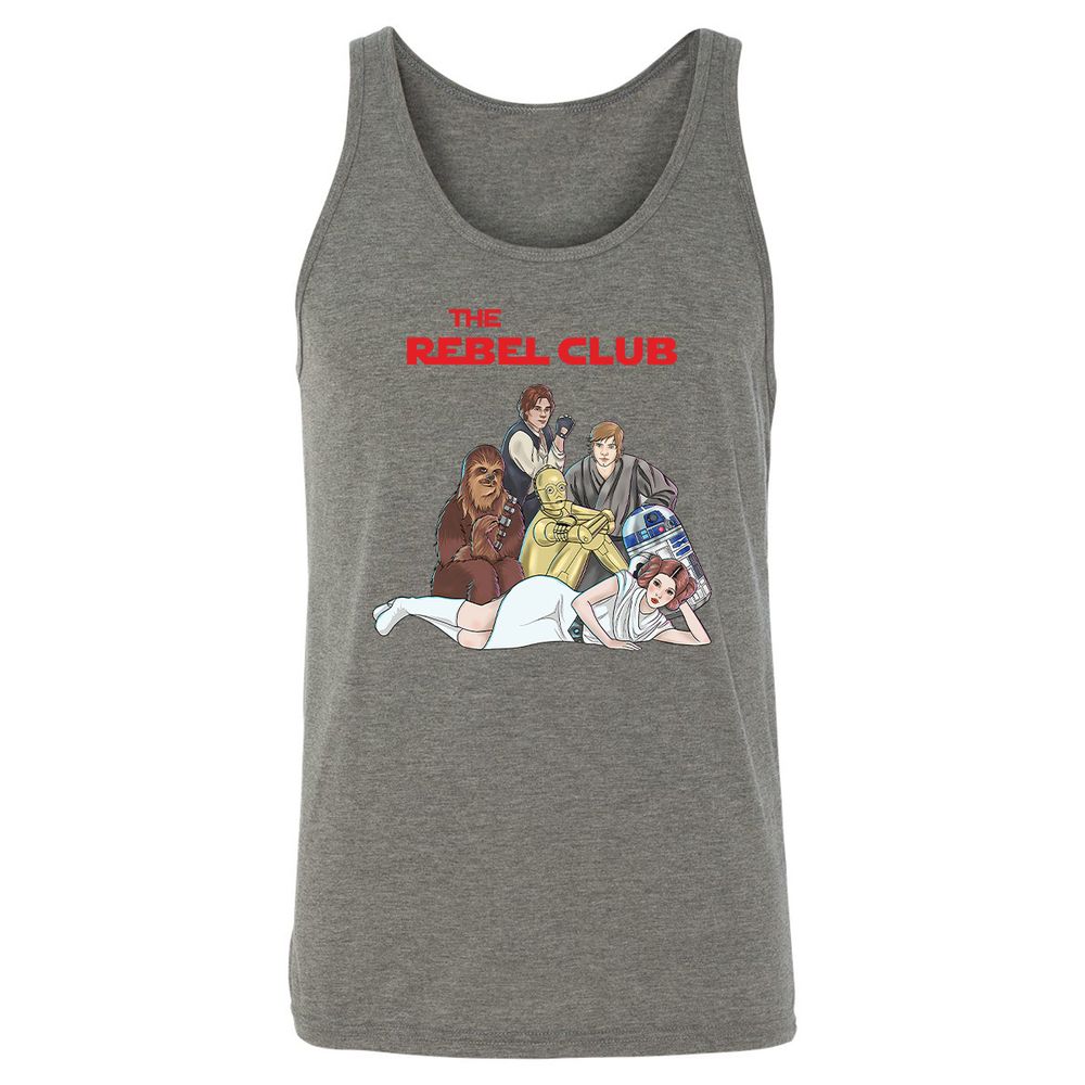 Unisex Jersey Tank - WD59B9RV - Grey Triblend - 8