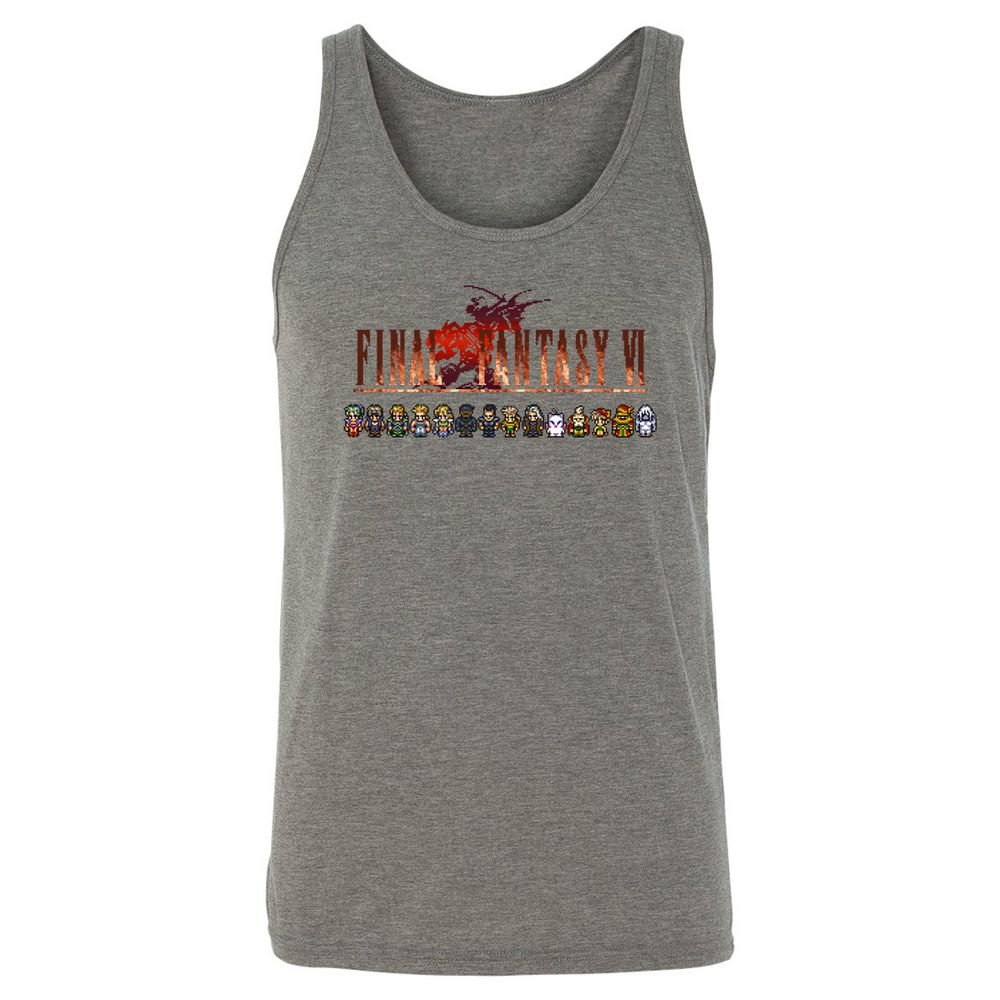 Unisex Jersey Tank - PHMQXJVC - Grey Triblend - 8