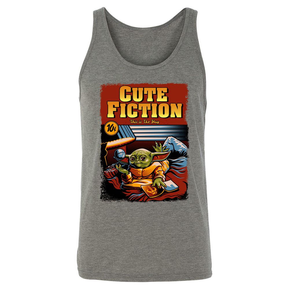 Unisex Jersey Tank - S9KHF1G8 - Grey Triblend - 8
