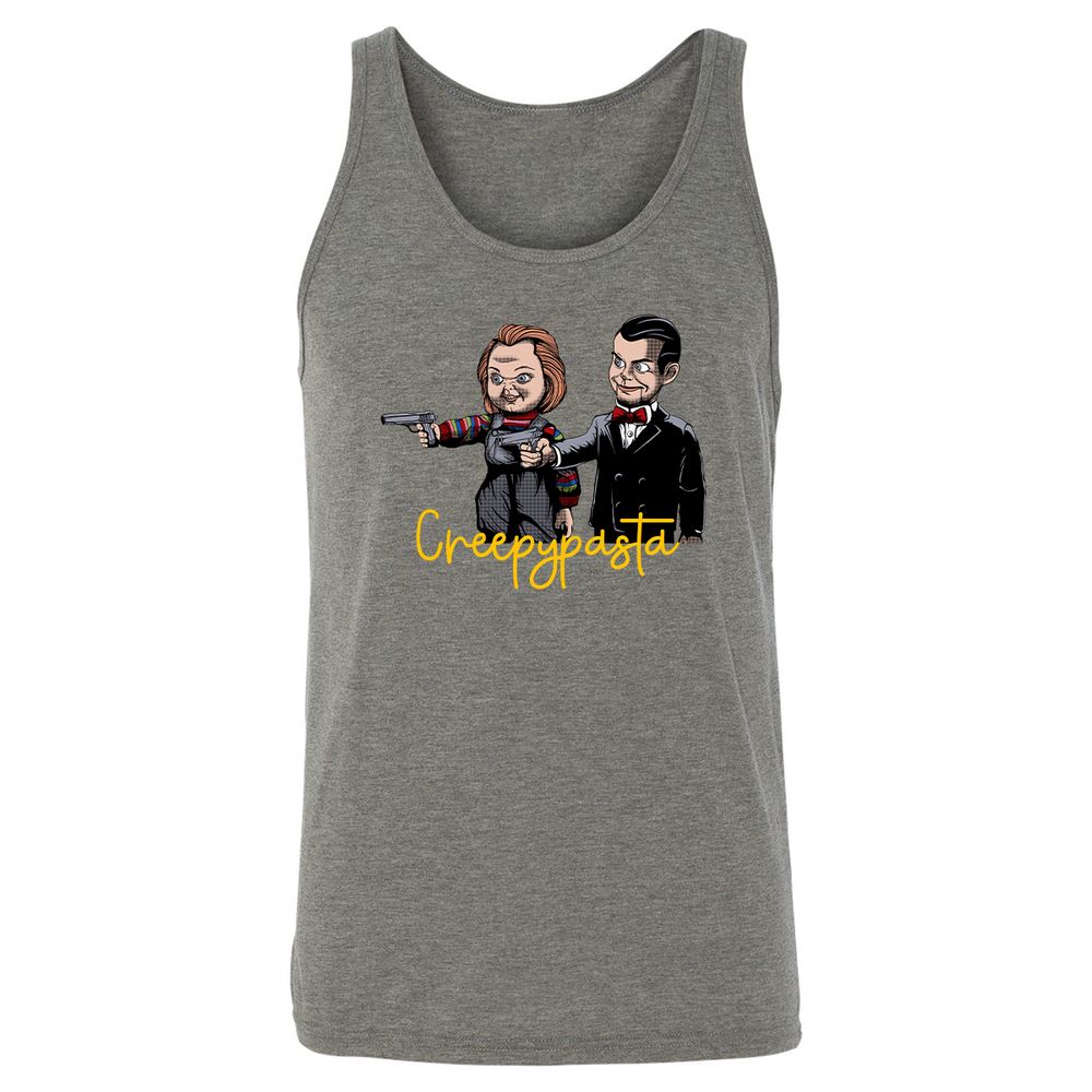 Unisex Jersey Tank - HTQCD5CE - Grey Triblend - 8