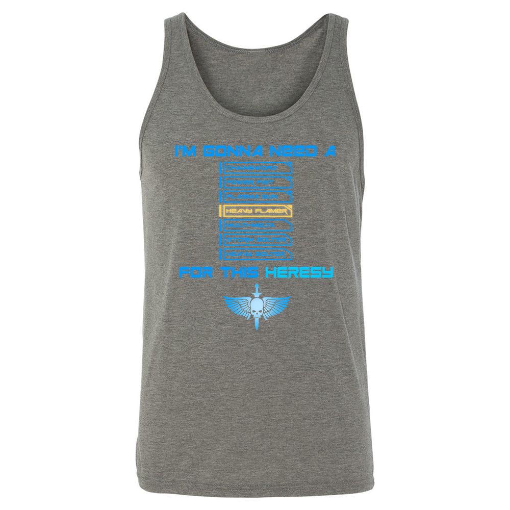 Unisex Jersey Tank - PQJE39VE - Grey Triblend - 8