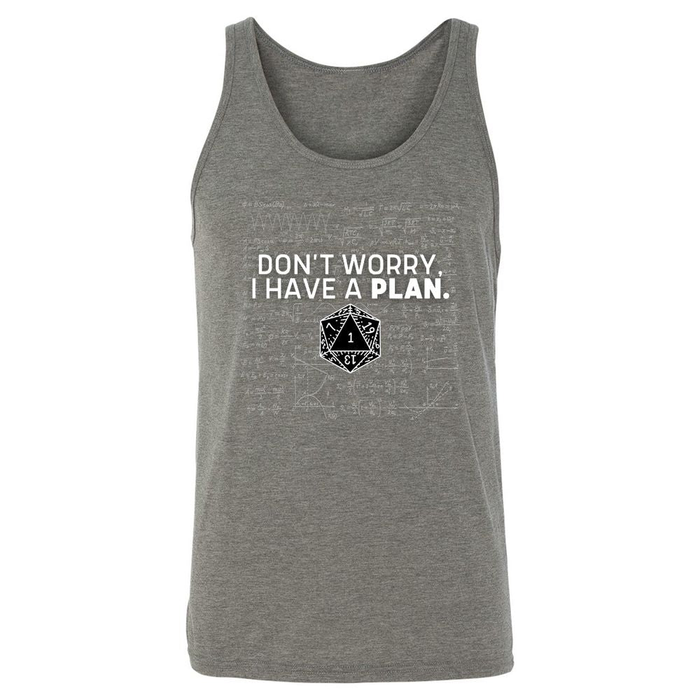 Unisex Jersey Tank - B8CQSXWR - Grey Triblend - 8