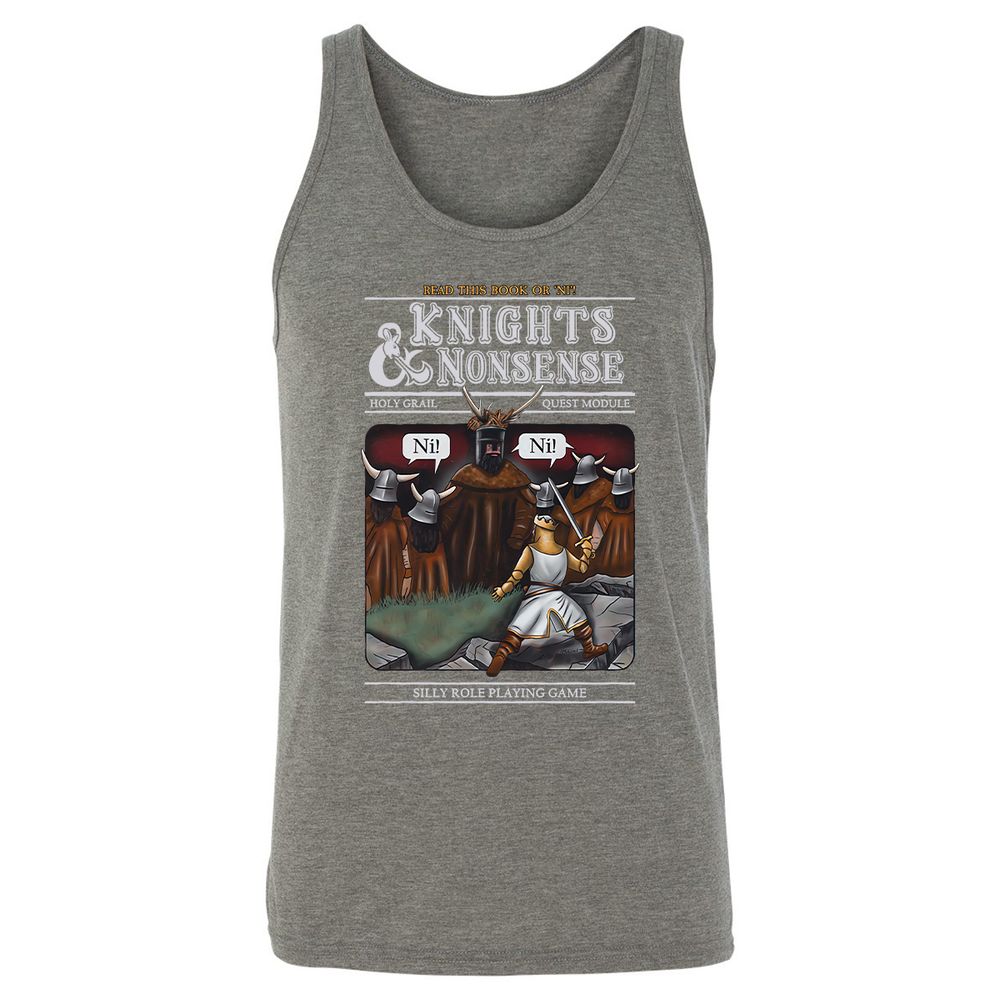 Unisex Jersey Tank - 7EPQLB35 - Grey Triblend - 8