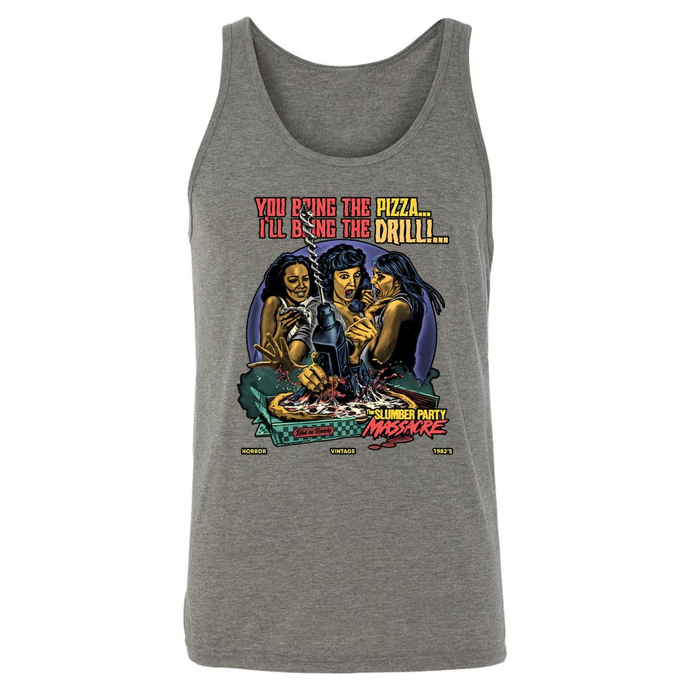 Unisex Jersey Tank - YQXHK8HD - Grey Triblend - 8