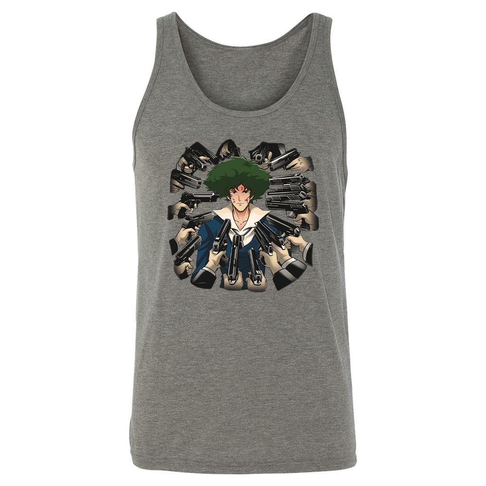 Unisex Jersey Tank - 52NTJXH7 - Grey Triblend - 8