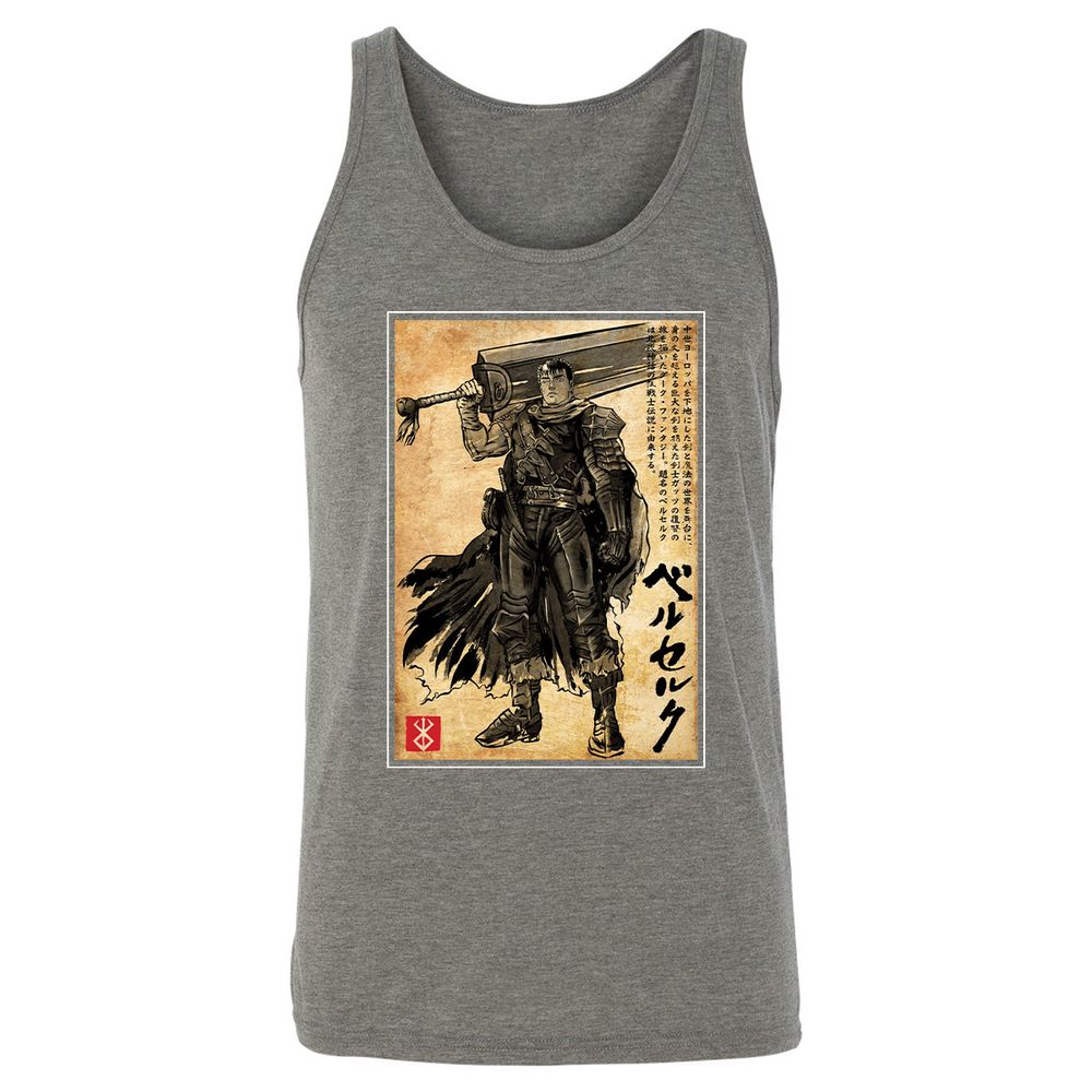 Unisex Jersey Tank - 8CNEYX9A - Grey Triblend - 8
