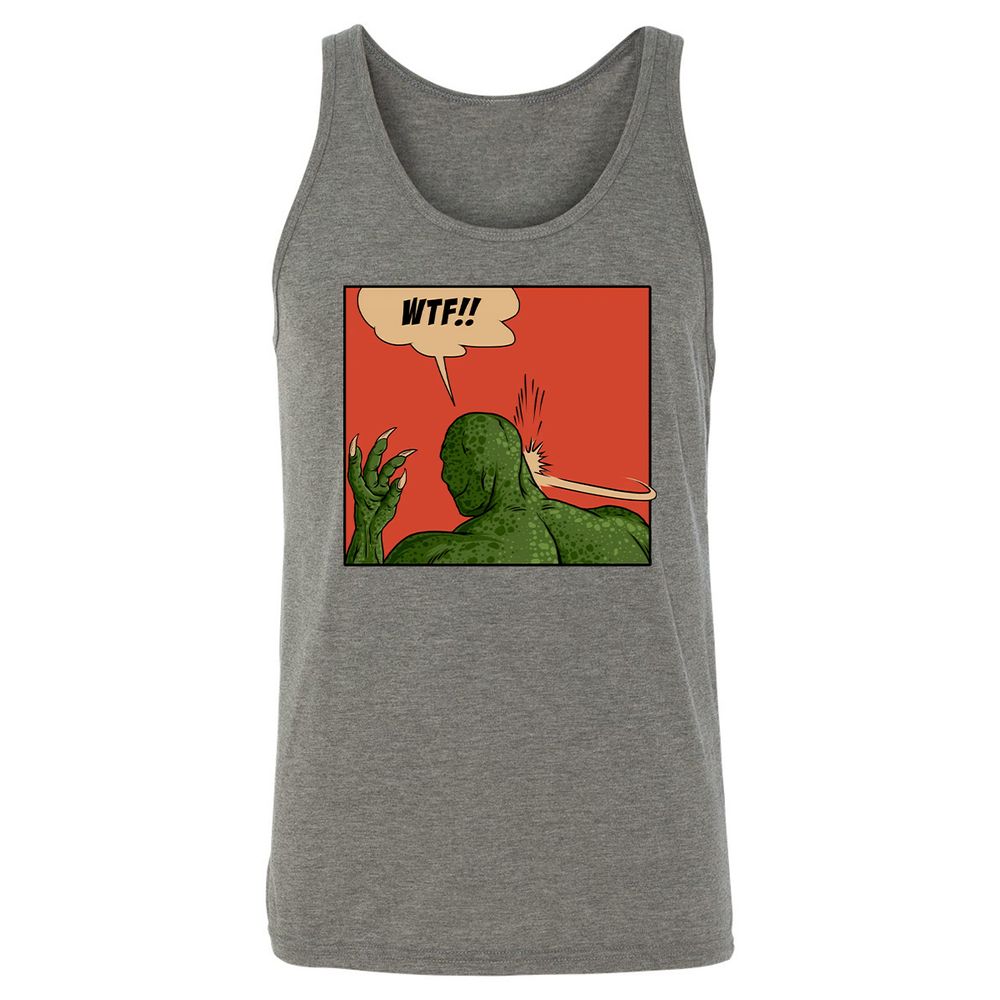 Unisex Jersey Tank - BYU6HHMU - Grey Triblend - 8