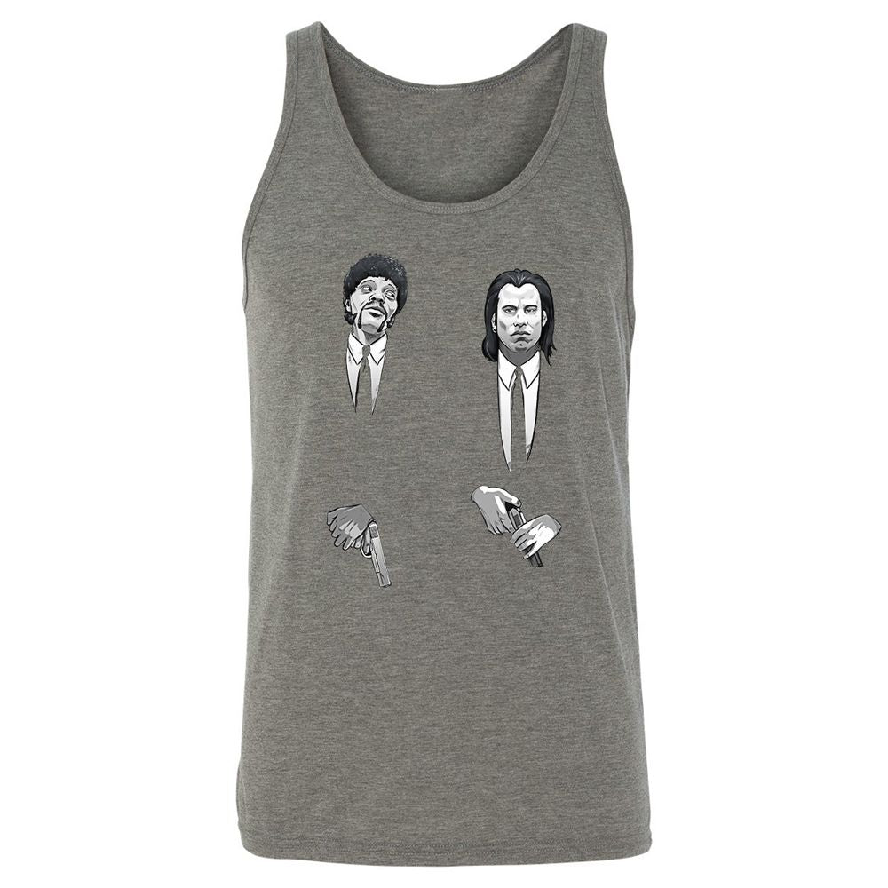 Unisex Jersey Tank - P9XZ8XYF - Grey Triblend - 8