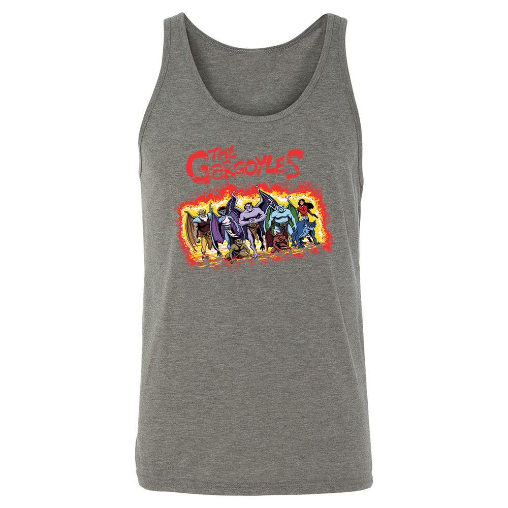 Unisex Jersey Tank - BKEJSJNC - Grey Triblend - 8