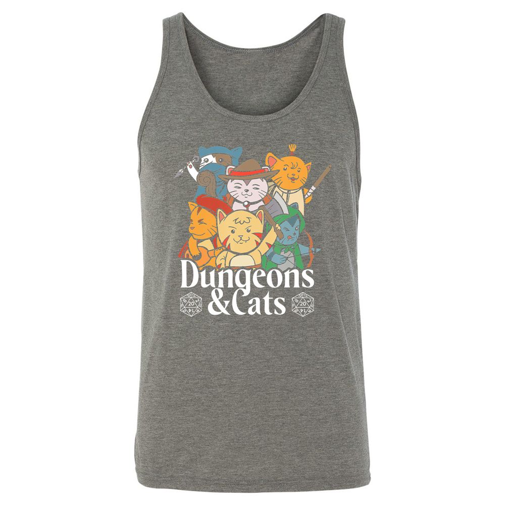 Unisex Jersey Tank - LGR872RT - Grey Triblend - 8