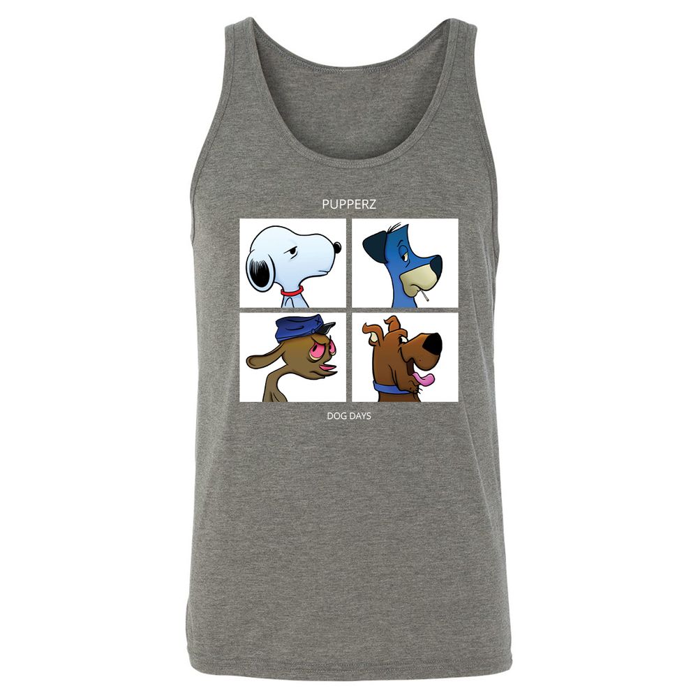 Unisex Jersey Tank - G975XJZA - Grey Triblend - 8