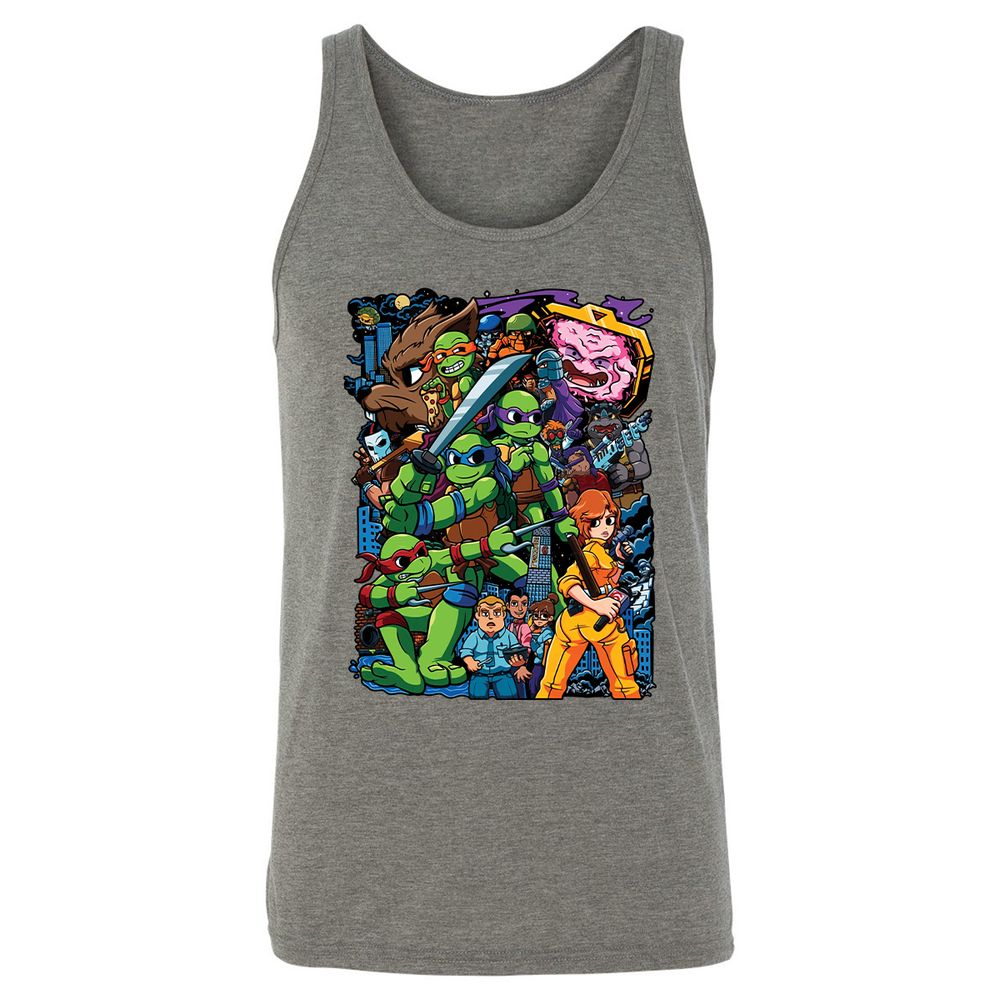 Unisex Jersey Tank - YRBN5M1D - Grey Triblend - 8