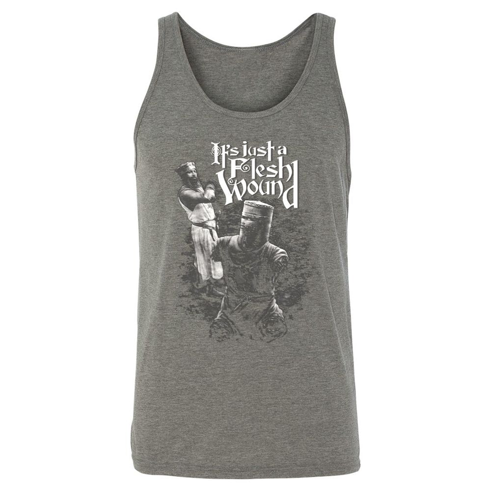 Unisex Jersey Tank - QV5TG9L5 - Grey Triblend - 8