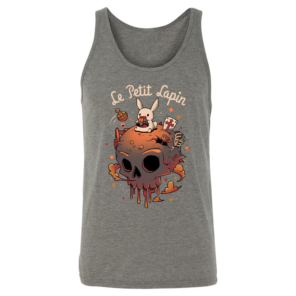 Unisex Jersey Tank - VEPLFMVA - Grey Triblend - 8