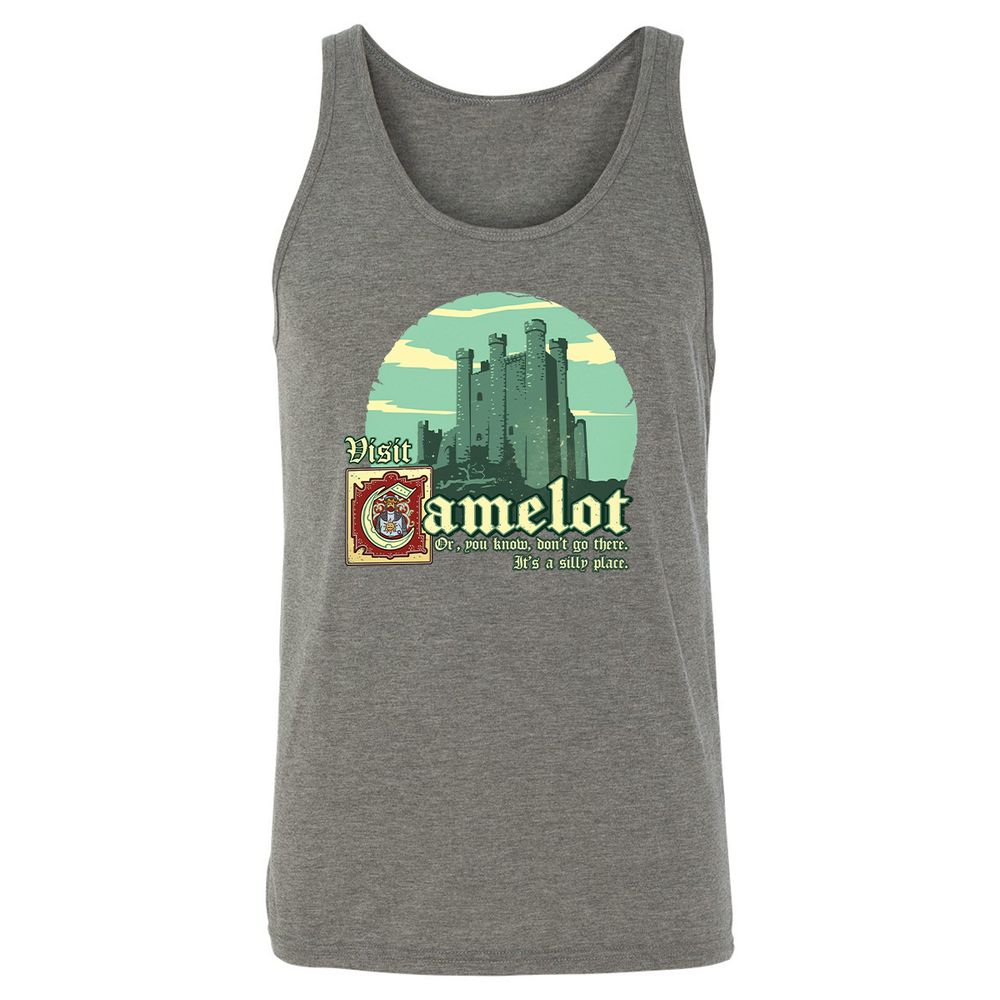 Unisex Jersey Tank - QYCUNUMM - Grey Triblend - 8