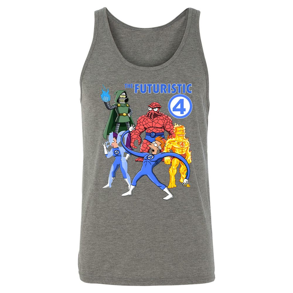 Unisex Jersey Tank - 6VNEZXRC - Grey Triblend - 8