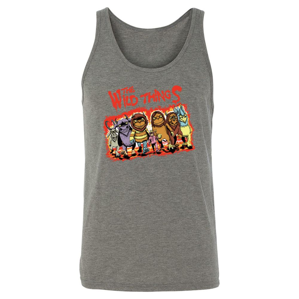 Unisex Jersey Tank - C9BUJVXF - Grey Triblend - 8