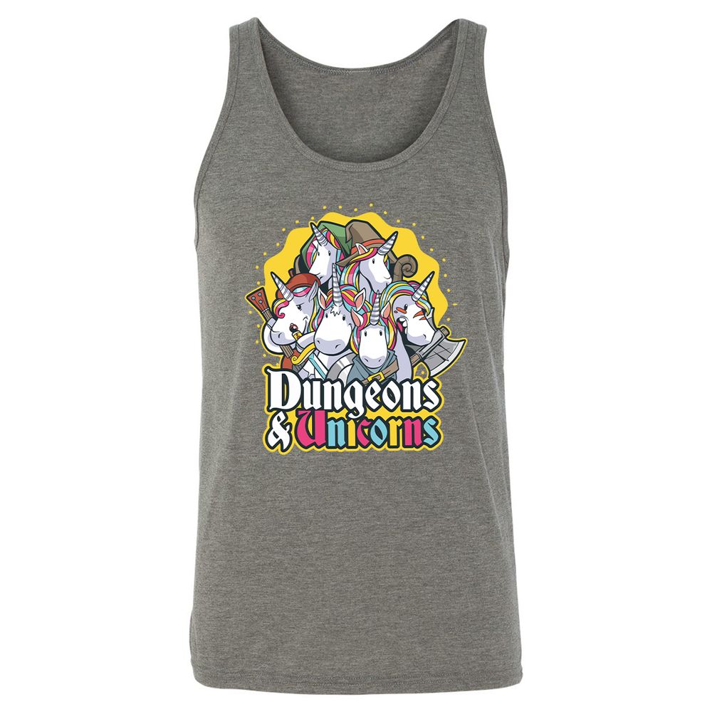 Unisex Jersey Tank - VXU1NPKG - Grey Triblend - 8