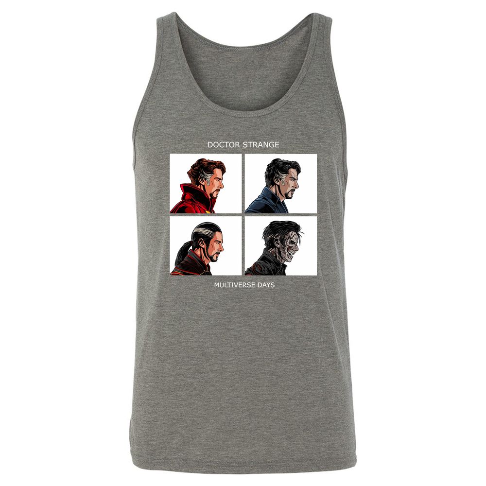 Unisex Jersey Tank - 4XDSR1E2 - Grey Triblend - 8