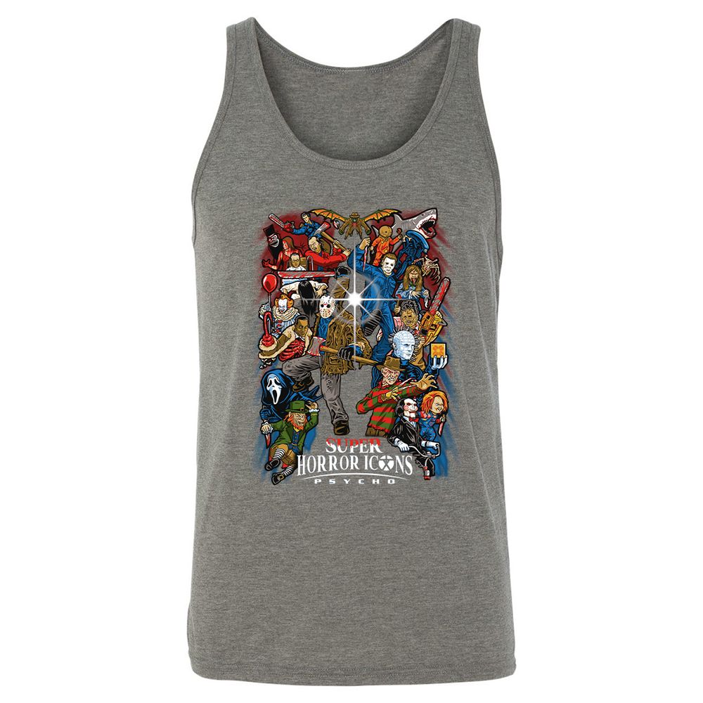 Unisex Jersey Tank - UV439D6L - Grey Triblend - 8