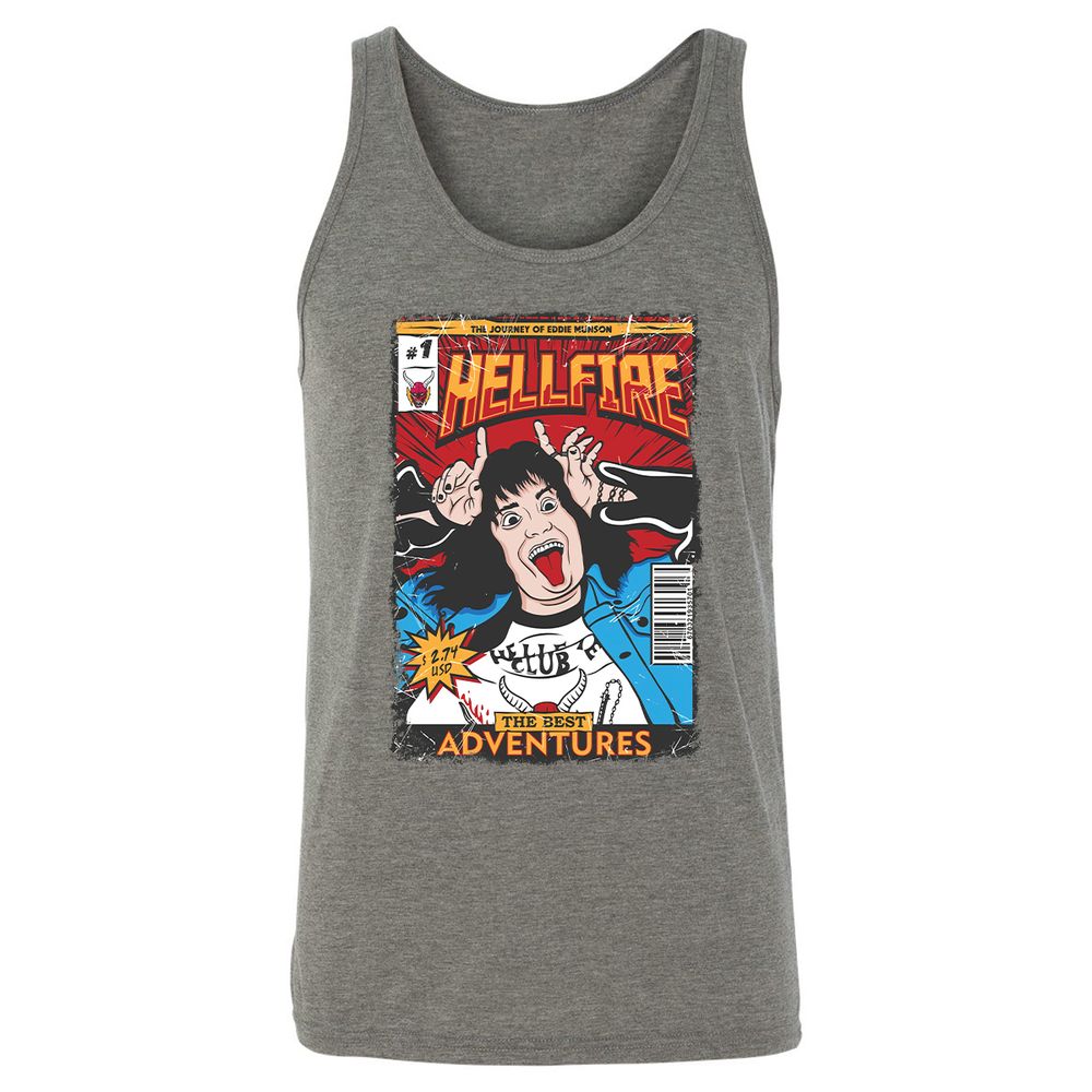Unisex Jersey Tank - S7UYC2LR - Grey Triblend - 8