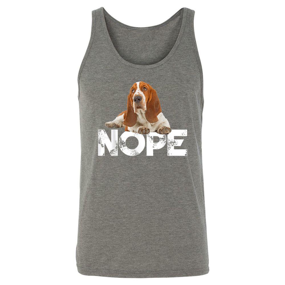 Unisex Jersey Tank - ZQ3DX4XJ - Grey Triblend - 8