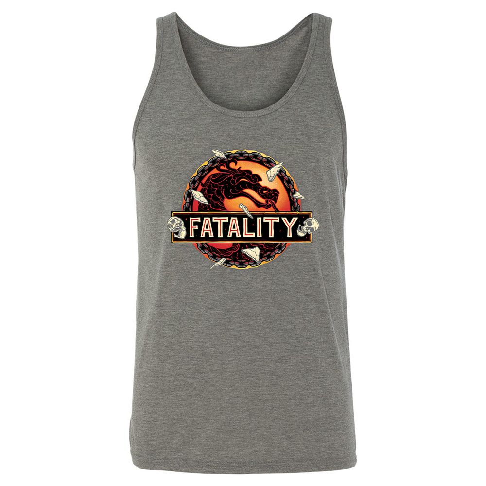 Unisex Jersey Tank - HXC8XFUR - Grey Triblend - 8