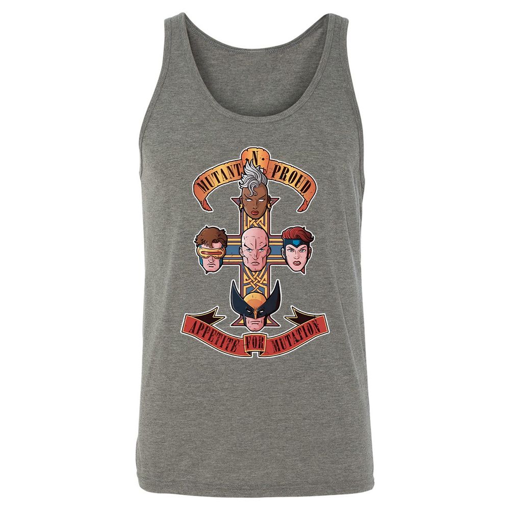 Unisex Jersey Tank - HA4ZX73Q - Grey Triblend - 8