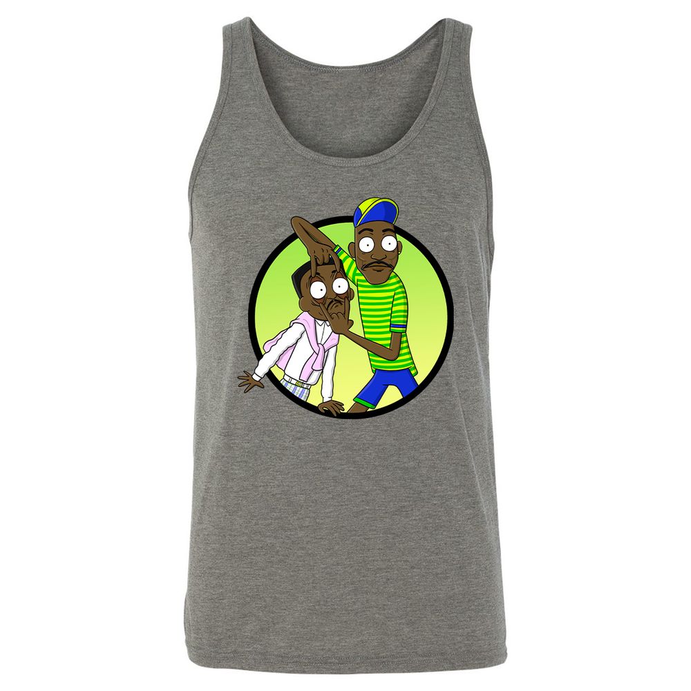 Unisex Jersey Tank - UY8HKBV5 - Grey Triblend - 8