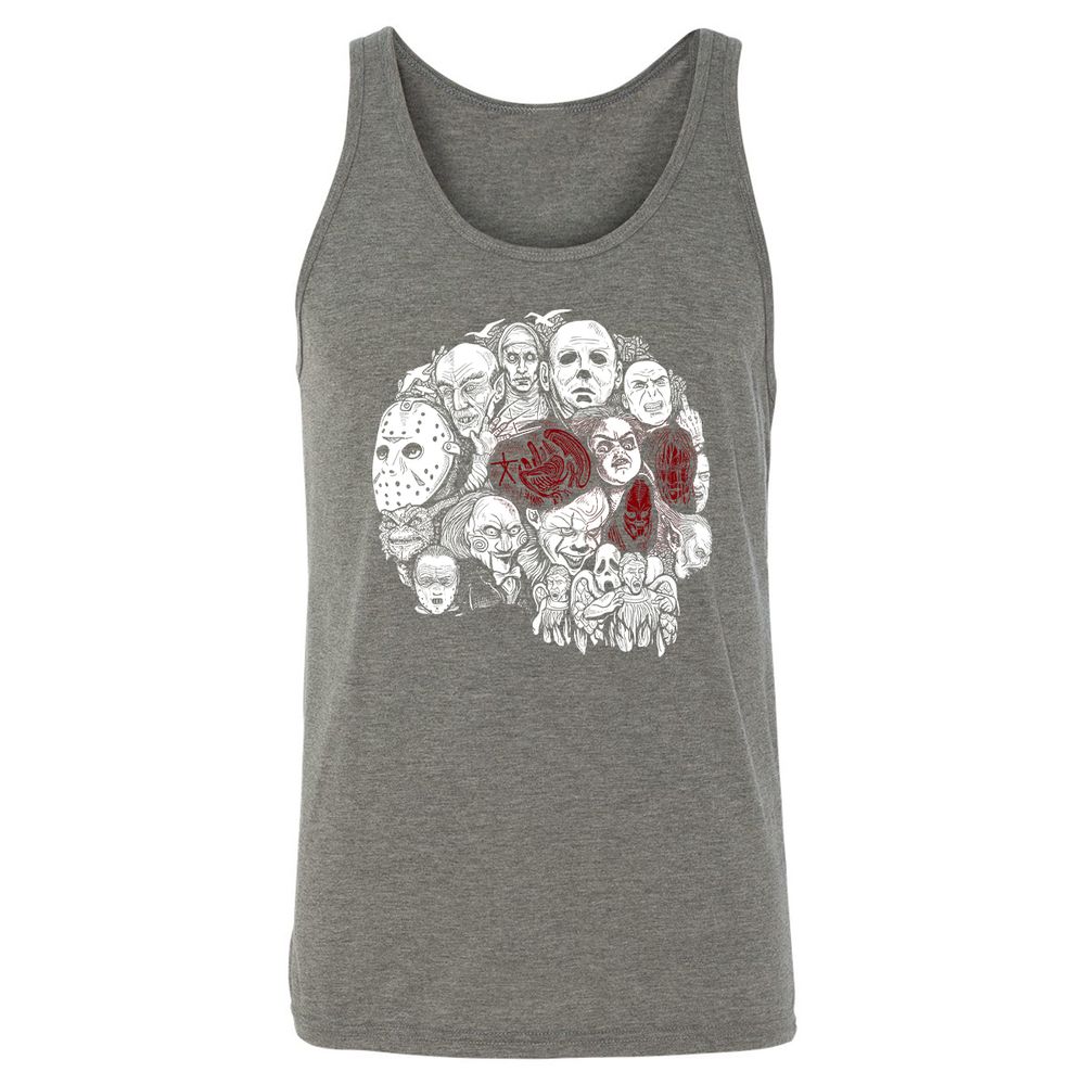 Unisex Jersey Tank - 4H5E8BXQ - Grey Triblend - 8