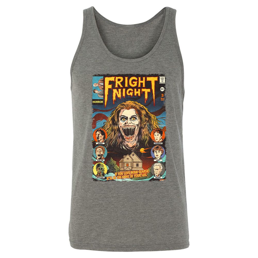 Unisex Jersey Tank - PHCYG8AF - Grey Triblend - 8