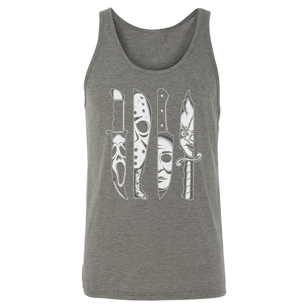 Unisex Jersey Tank - MHXLC8CH - Grey Triblend - 8