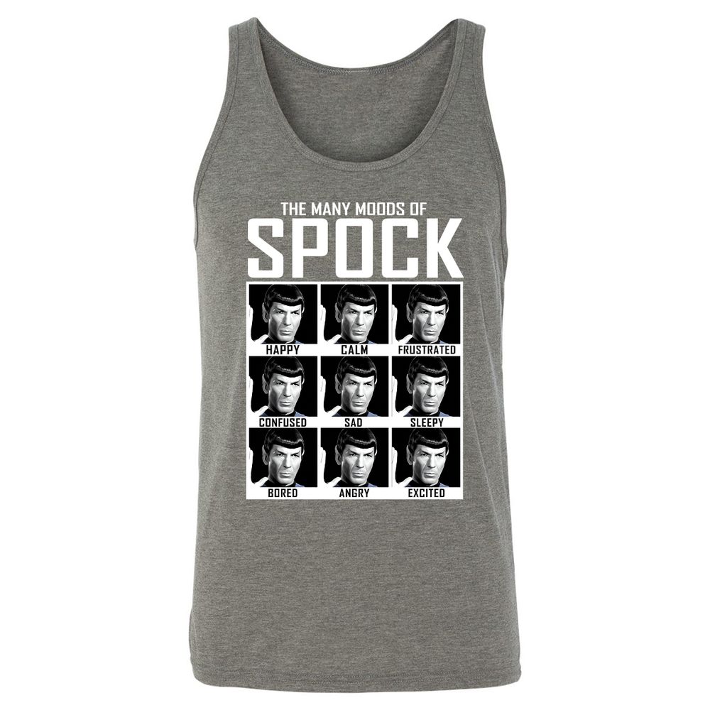 Unisex Jersey Tank - BHZAU2M9 - Grey Triblend - 8