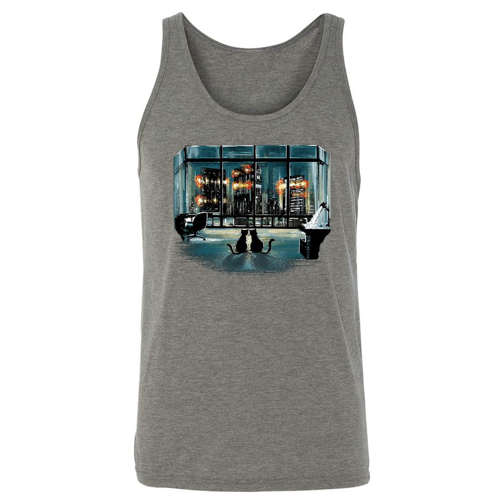 Unisex Jersey Tank - F25Z4CBP - Grey Triblend - 8