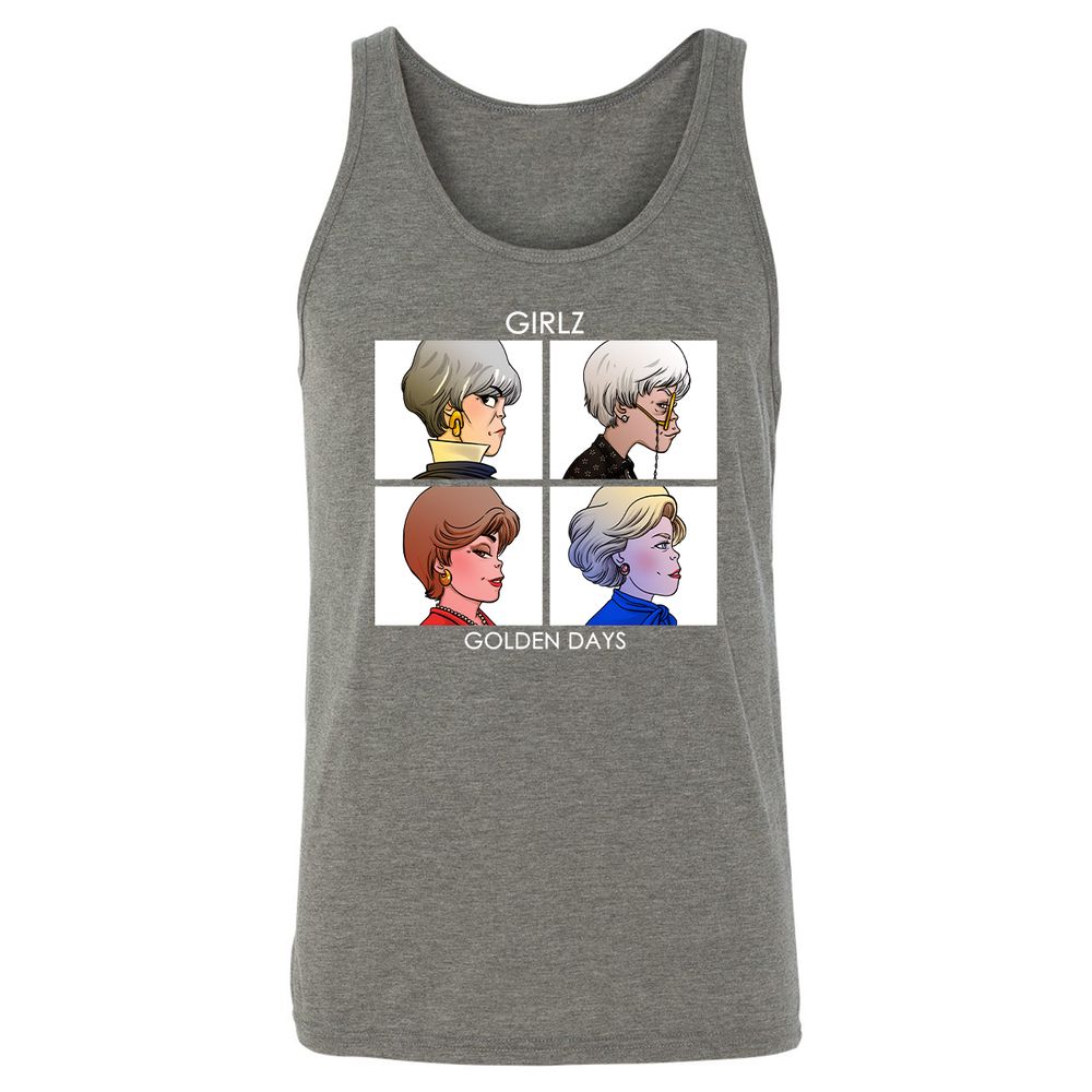 Unisex Jersey Tank - YU3RYV8M - Grey Triblend - 8