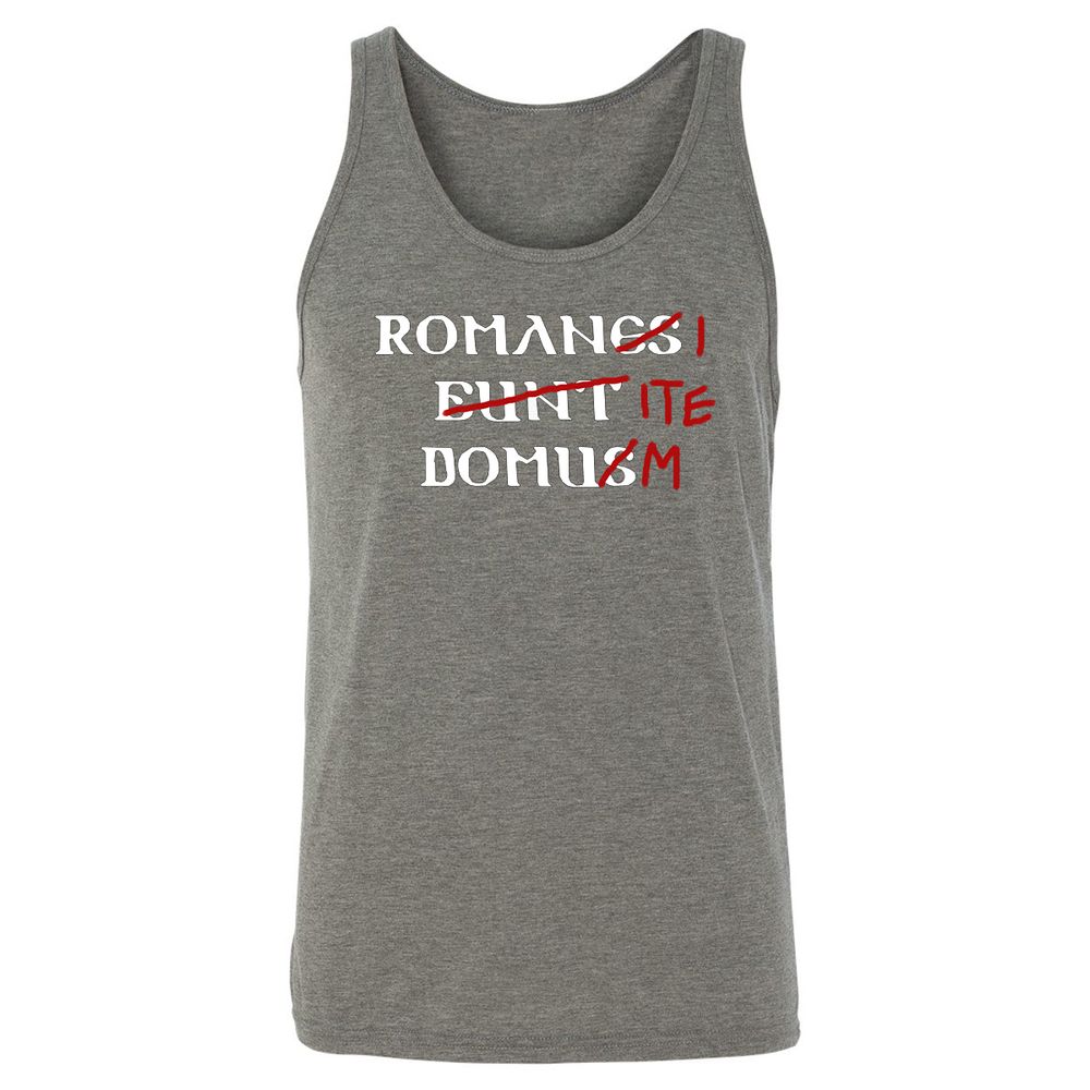 Unisex Jersey Tank - FUANMYYQ - Grey Triblend - 8