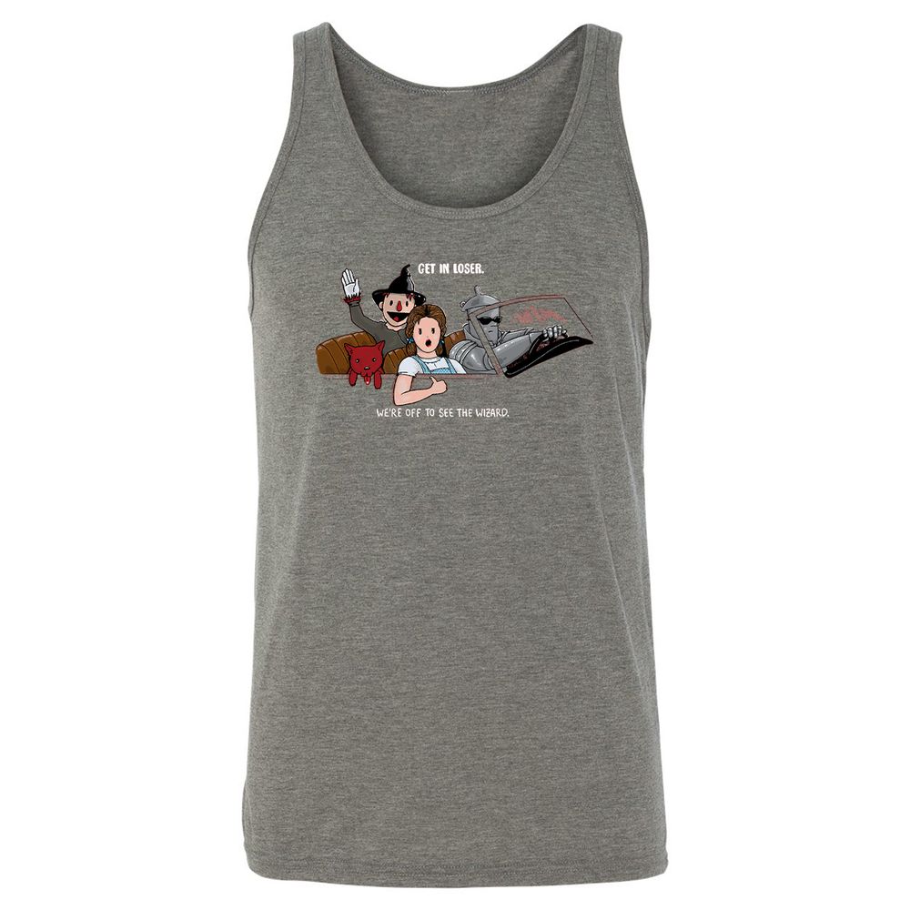 Unisex Jersey Tank - CJRHX37L - Grey Triblend - 8